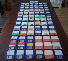 Commodore AMIGA 500 600 Disketten 3,5 Zoll 60...
