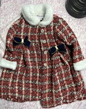 Blueberi Boulevard Girls Red Coat 4