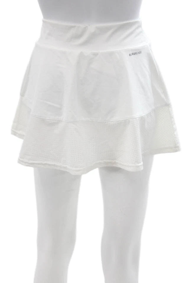 Adidas Mujer Mini Skort Blanco Talla XS Foto 3 de 4