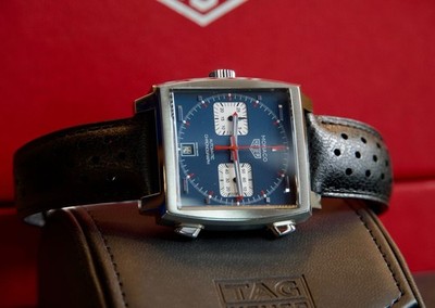 TAG Heuer Monaco  Steve McQueen  COMPLETE SET CAW211P.FC6356