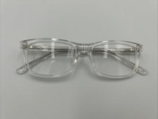New Modern Design Optical Driver Crystal Eyeglasses Clear Frame 52-16-145 NWOT