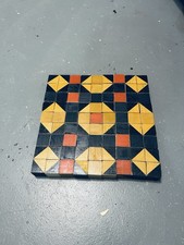 The Embossing Company 1930s Antique kids toy 81 Wood Cubes