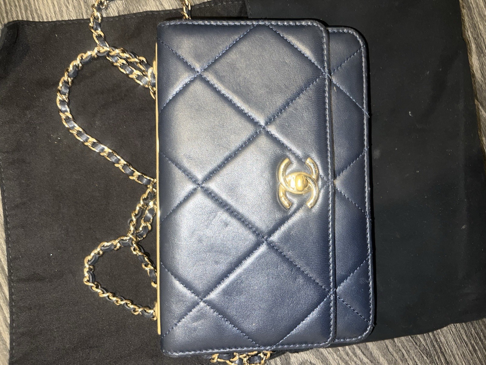 Chanel WOC Wallet On Chain Lambskin