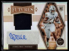 2022 Panini Legacy Futures Patch Auto Silver #FP-DP D'Vonte Price RC 043/249