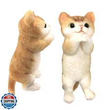 Big Hand Painted Cat Squishy Toys  Large Cute Ultra Soft Kitty Squ