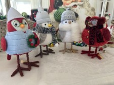 4-Retired Target Wondershop Birds 2021-2024 Featherly Friends Spritz Winter Lot