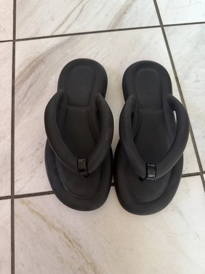 melissa women flip flop black size us 7