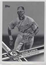 2017 Topps Negative Mark Canha #369 hg6