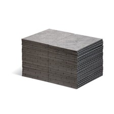 Pig Mat Pads  Lightweight Absorbent Mats  14-Ounce Absorbency  Absorbs Oil