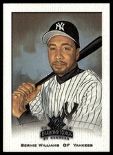 2002 Donruss Diamond Kings Bernie Williams New York Yankees #30