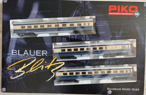 Piko 52267 H0 Br. 5045.05 Blauer Blitz 3-tlg. Nr. AC-Wechselstrom DIGITAL | Zustand: Neu: Sonstige (siehe Artikelbeschreibung)