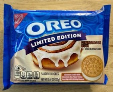 NEW OREO LIMITED EDITION CINNAMON BUN FLAVOR ...
