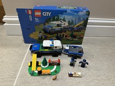 Lego City 60369 Mobile Police Dog And Training Set