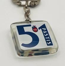 PORTE CLÉ - PASTIS 51 - PERNOD - Alcool, Vintage 1960s (Bourbon Plat)