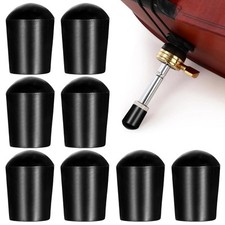 8Pcs Cello Endpin Rubber Tip Cello Endpin Stopper Slipstop Holder End pin Cap...