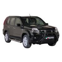 FrontbüGel FrontschutzbüGel FüR Nissan X-Trail 2011-2014 ø76Mm Stahl Schwarz