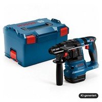 Bosch Professional GBH 18V-22 Akku-Bohrhammer SDS Plus Mit GDE 18V-12 Staubabsau