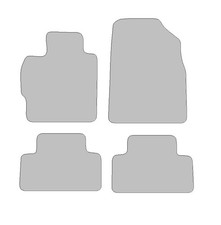 Tappetini adatti per Mazda CX-7 tipo ER veicolo diesel (anno di costruzione 2006 - 2016), Ro