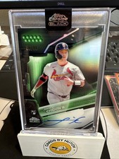 2026 Topps Chrome Black Encased Green Auto /99 Jimmy Crooks