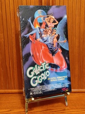 Galactic Gigolo SEALED NEW VHS Cult Sex Comedy Science Fiction Vintage Rare