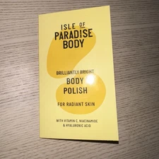 Brilliantly Bright Body Polish by Isle of Paradise Sample Packet