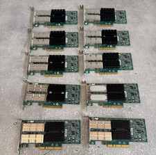 Lot of 10 - Mellanox ConnectX-3 CX354A QDR InfiniBand  10GbE Low-Profile Cards