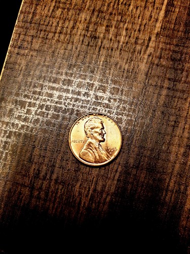 1956 D/D Lincoln Wheat Cent-RED GEM MS+ From OBW Roll! Cheap! RARE-Low Survival! - Picture 7 of 10