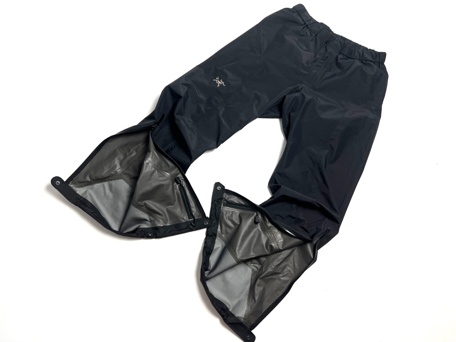 Men's Arc’teryx Beta SL Black GORE-TEX Waterproof Paclite Shell PANTS - 44