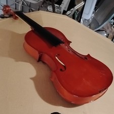 Acoustic Violin 4 Strings Brown Polished Finish