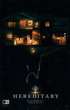 ARI ASTER SIGNED HEREDITARY DIRECTOR 11X17 PHOTO POSTER AUTOGRAPH BAS COA