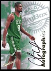 1997-98 Skybox Autographics Antoine Walker On Card Auto Nm/Mt/Mt a0085