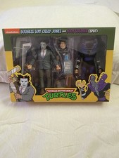 NECA TMNT Business Suit Casey Jones & Foot Soldier Split 2024 Ninja Turtles