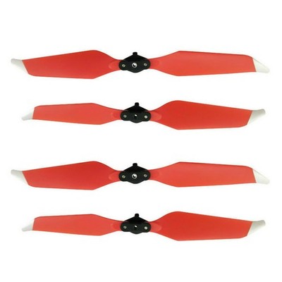 Red Low-Noise Quick-Release Propellers 8331F For DJI Mavic PRO Platinum Drone