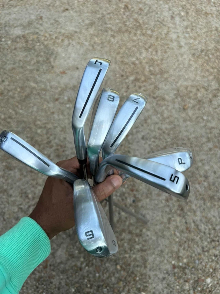 Juego de hierros TaylorMade P790 2025 4-PW con ejes rígidos Dynamic Gold S300  Foto 3 de 4