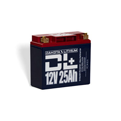 Dakota Lithium DL+ 12V25Ah LiFePO4 Deep Cycle Battery Engine Start 300CCA