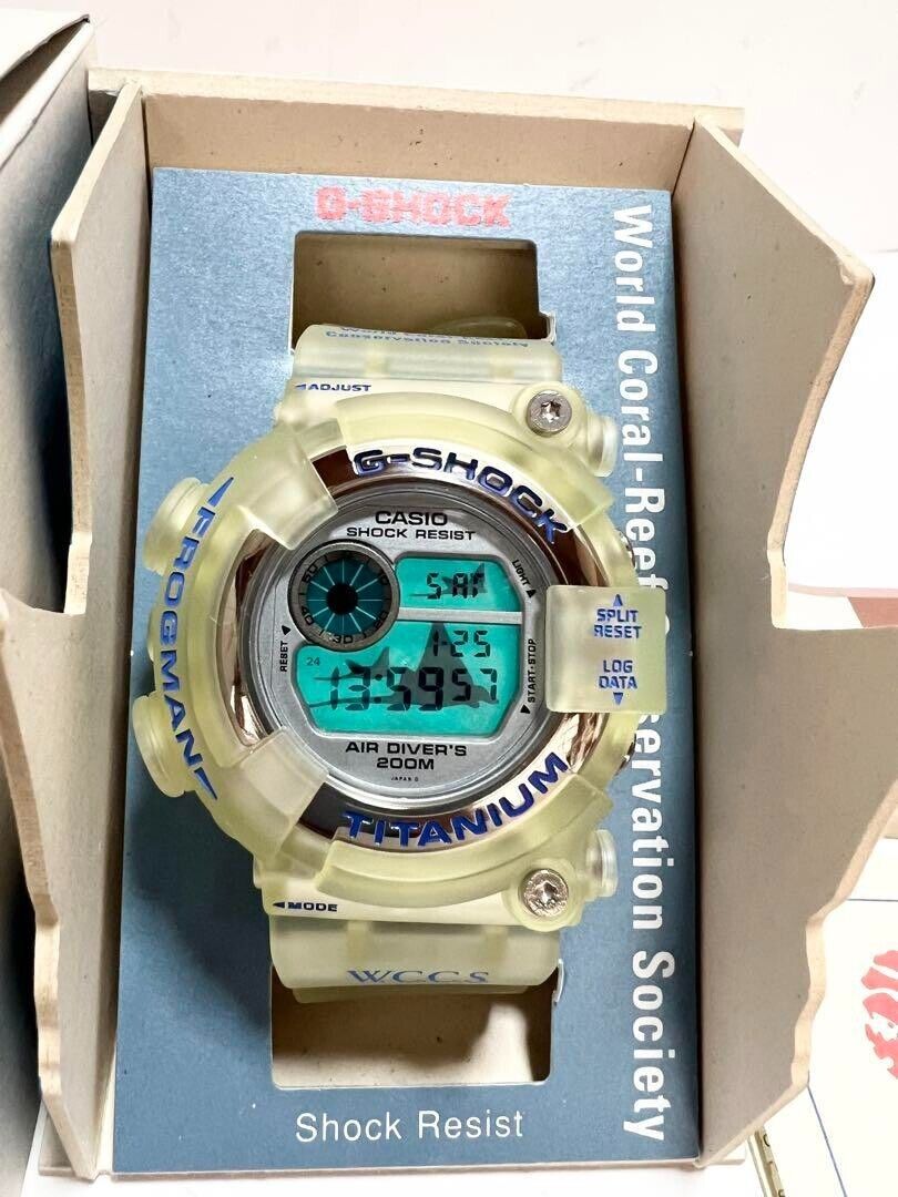 G-SHOCK Frogman DW-8201WC-2T Men's Watch Vintage Titanium G-SHOCK Frogman DW-8201WC-2T Men's Watch Vintage Titanium