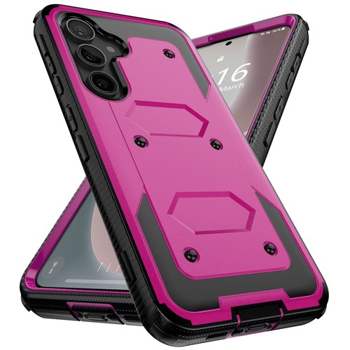 For Samsung Galaxy S25/S25 Plus/Ultra Dual Layer Silicone Case Cover / Belt Clip - Picture 46 of 56