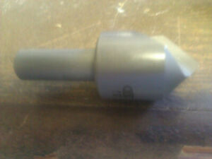 1/" 90 DEGREE HIGH SPEED STEEL SINGLE FLUTE COUNTERSINK MADE IN USA