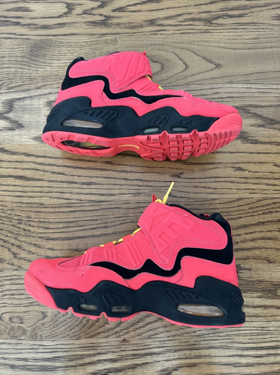 Nike Air Griffey Max 1 Black Laser Crimson Red Mens Shoes 354912