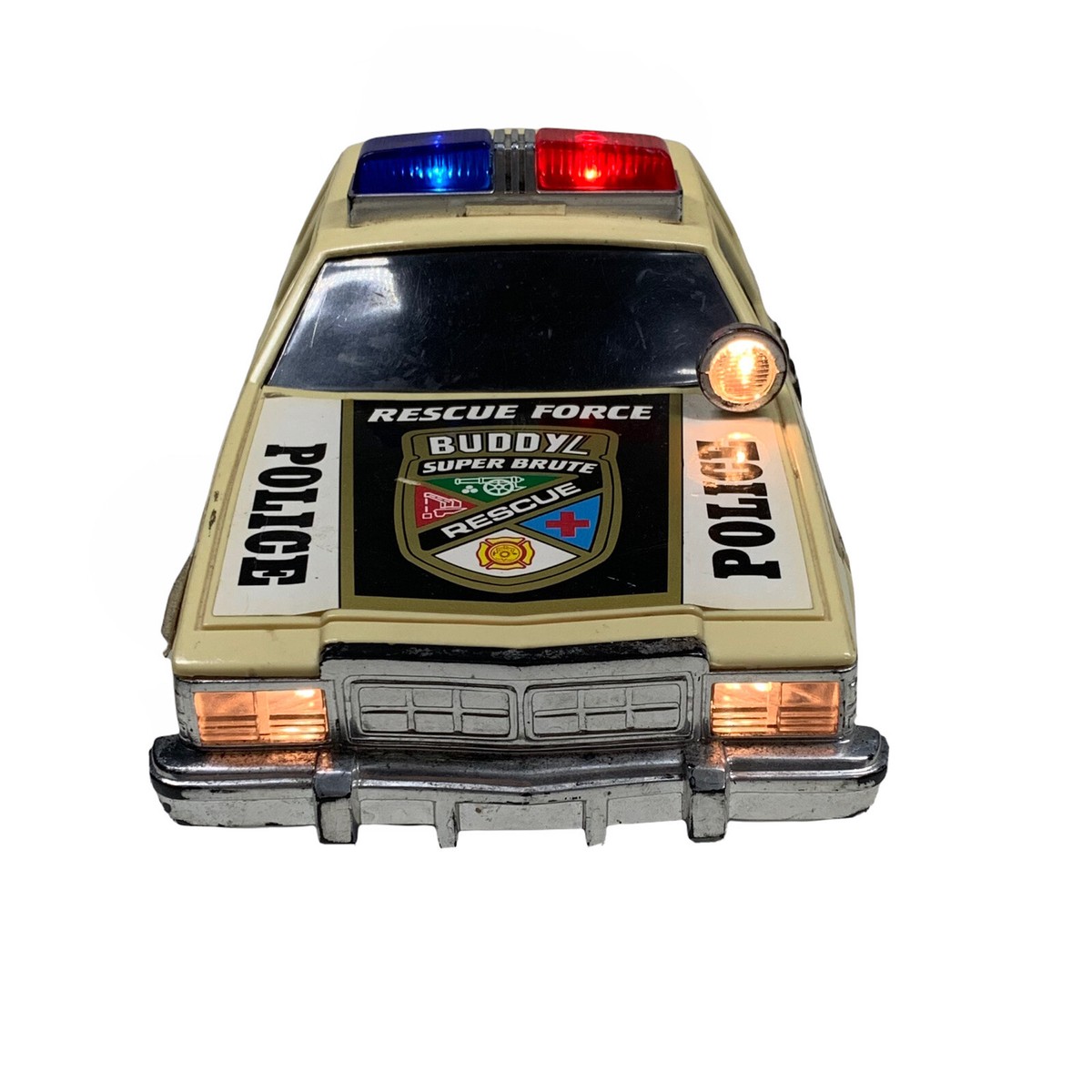 1993 SUPER RARE Buddy L Police cruiser SLM INC rescue force
