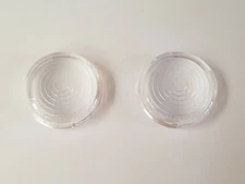 Big Dog Motorcycles OEM Clear Circle Turn Signal Lenses (PAIR) K9, Pitbull, MORE