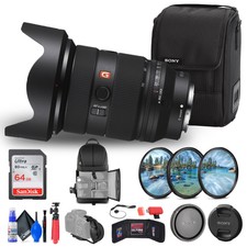 Sony Fe 24-70mm F/2.8 Gm Ii Lens (sony E) (sel2470gm2) + 64gb Memory Card +
