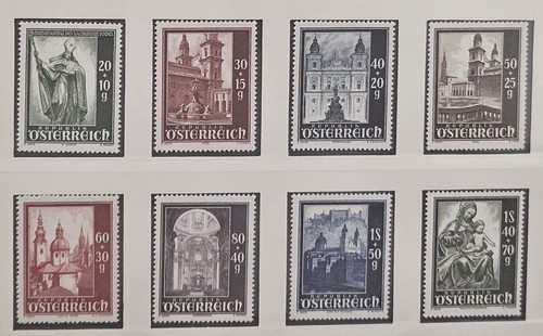 Austria 1948 - Wiederaufbau des Salzburger Doms