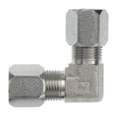 Brennan C2500-04-04-FG Union Elbow 1/4 Tube Bite Type Steel