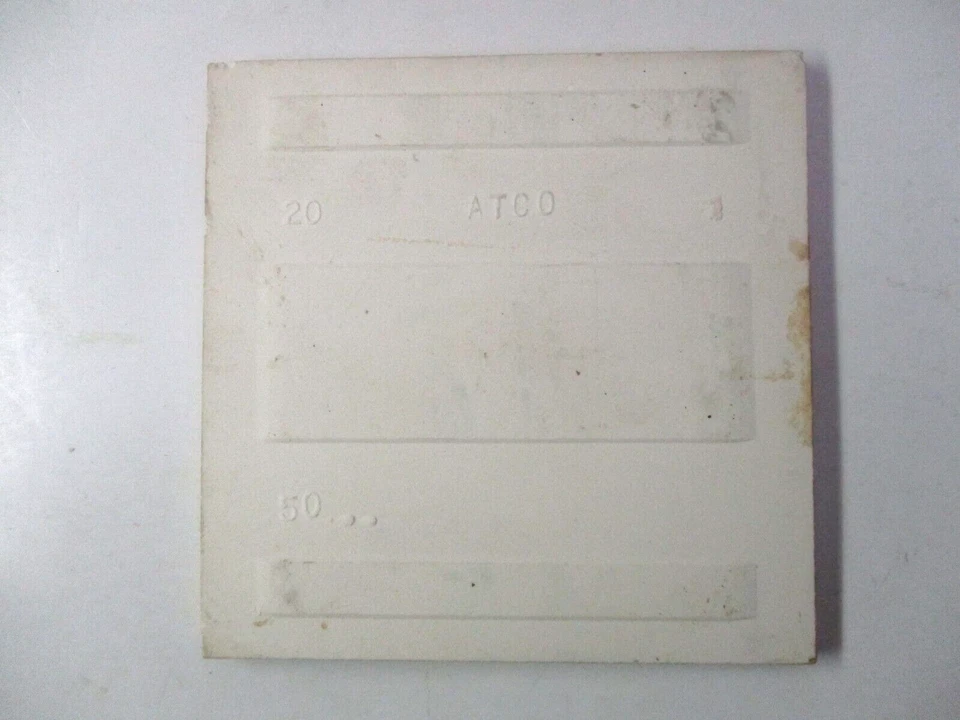 1 Wall Tile Atco USA 4-3/8" Square Gloss Baby Pink Ceramic 1950 Retro Vtg MCM - Image 2 of 4