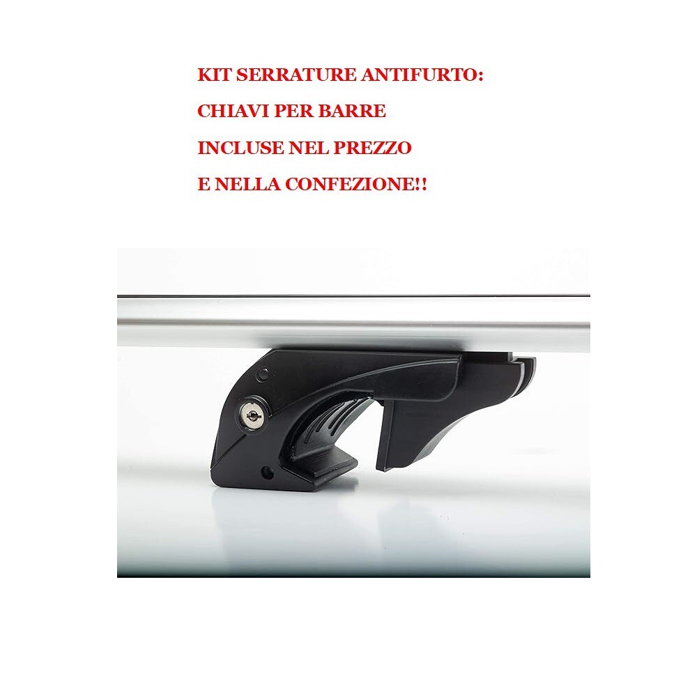 PER AUDI A4 (B6/8E/8H) Avant 5p ANNO 2000 al 04 BARRE PORTABAGAGLI PER AUTO 120 - 3