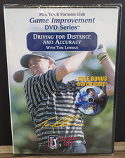 Driving For Distance and Accuracy with Tom Lehman GOLF DVD 2-Disc PGA NEW SEALED