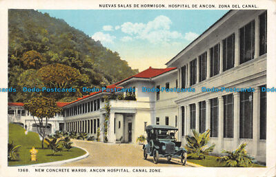 R118830 Neue Betonstationen. Ancon Krankenhaus. Kanalzone. I. L. Maduro