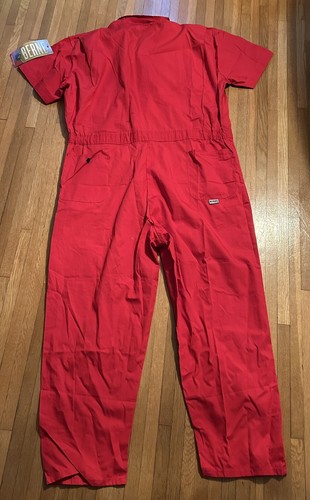 Berne Heritage Short Sleeve Poplin Coverall - NWT - Multiple Colors & Sizes - 第 8/48 張圖片