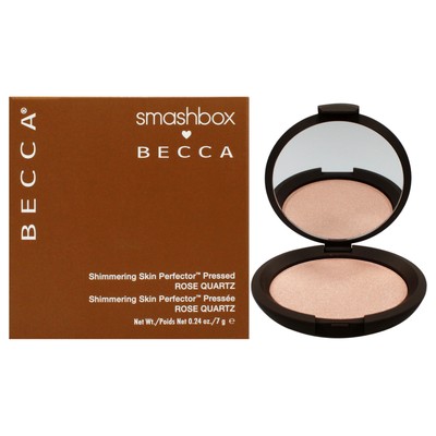 Becca Shimmering Skin Perfector Pressed Rose Quartz by SmashBox Womens 0.24 oz